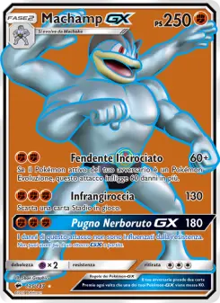 Machamp GX, Ombre Infuocate No. 135 Holo