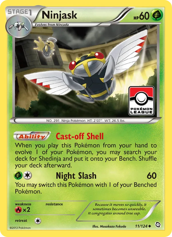 Ninjask, Dragons Exalted Nº 11