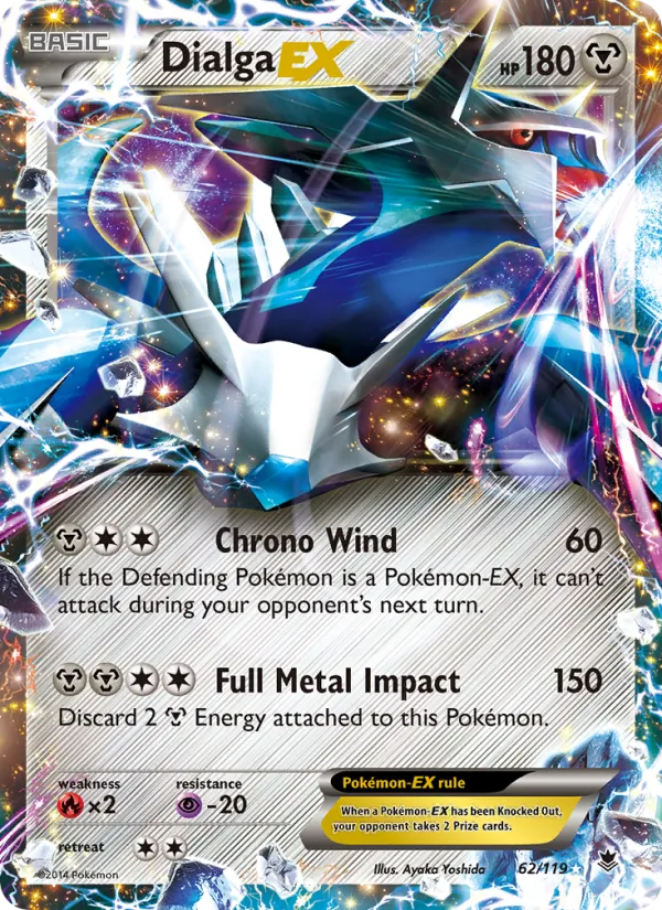 Dialga EX, Phantom Forces Nº 62