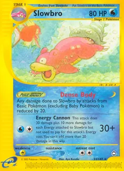 Slowbro, Aquapolis No. 33 Normal