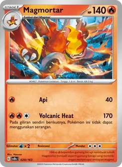Magmortar, Deck Ringkas ex Nº 020 Normal
