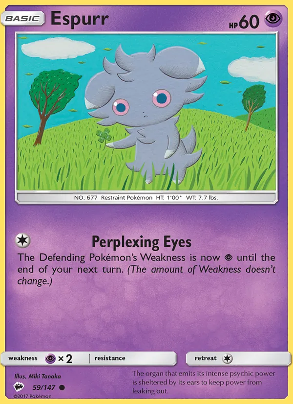 Espurr, Burning Shadows No. 59