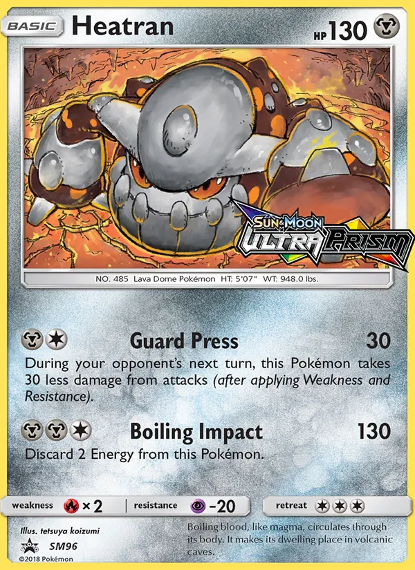 Heatran, SM Black Star Promos No. SM96