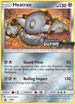 Heatran, SM Black Star Promos No. SM96