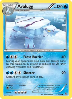 Avalugg, Flashfire Nº 31 Normal