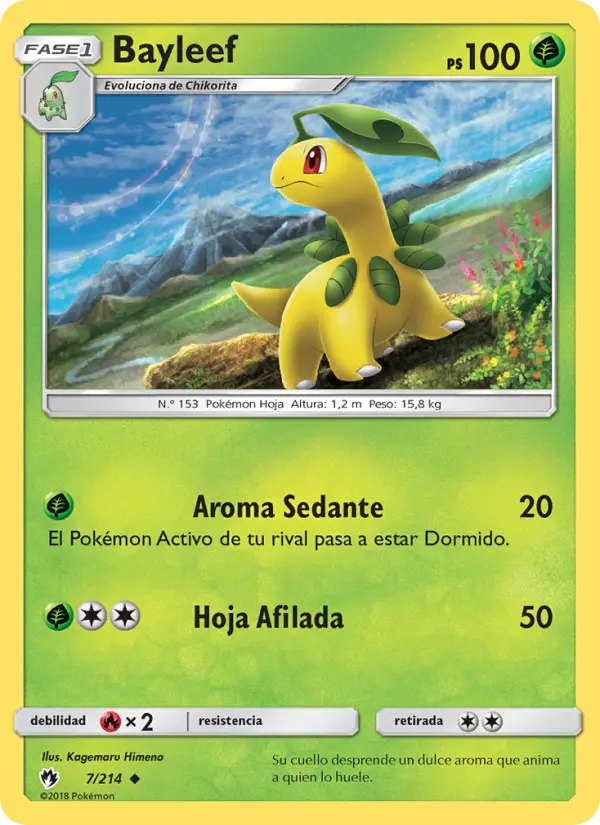 Bayleef, Truenos Perdidos Nº 7