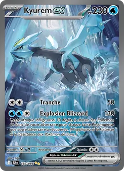 Kyurem-ex, Foudre Noire No. 165 Holo