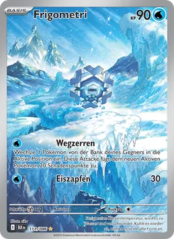 Frigometri, Schwarze Blitze No. 111 Holo