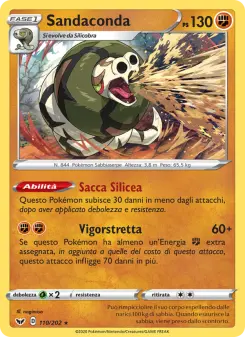 Sandaconda, Spada e Scudo Nº 110 Holo