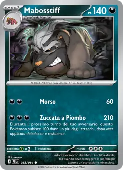 Mabosstiff, Buio Pesto No. 058 Normal