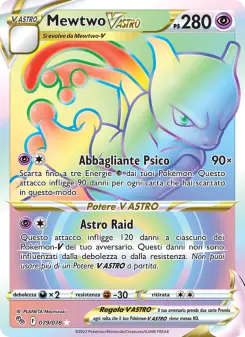 Mewtwo V ASTRO, Pokémon GO Nº 079 Holo