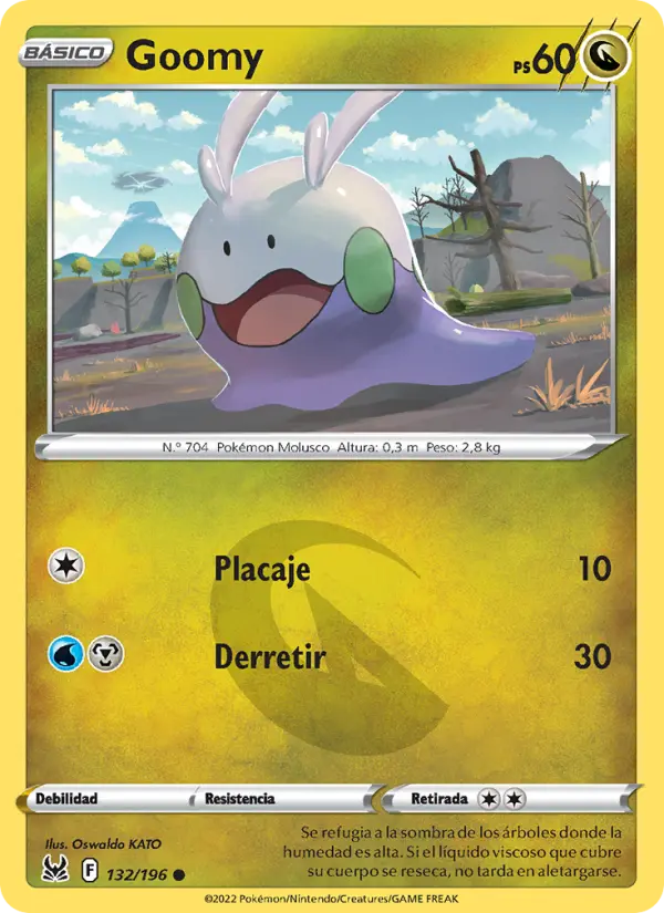 Goomy, Origen Perdido No. 132