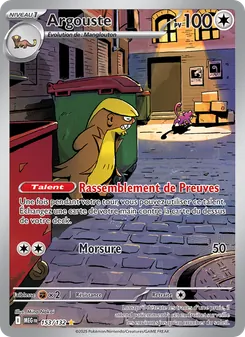 Argouste, Méga-Évolution No. 153 Holo