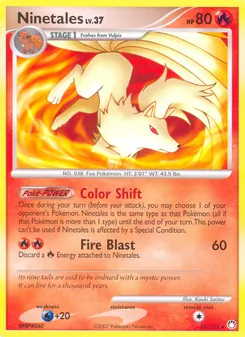 Ninetales, Mysterious Treasures No. 32 Normal