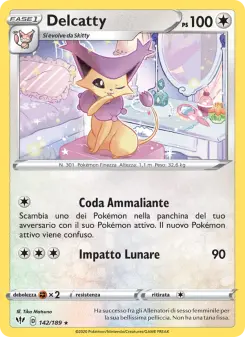 Delcatty, Fiamme Oscure Nº 142 Normal