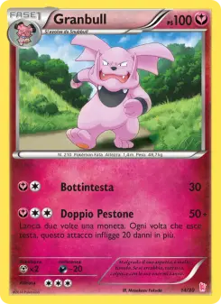 Granbull, XY trainer Kit (Sylveon) No. 14 Normal