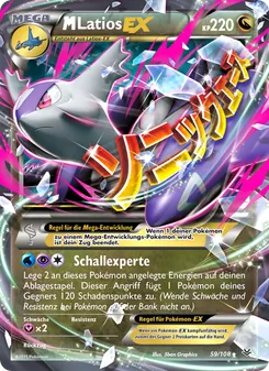 M-Latios EX, Drachenleuchten No. 59 Normal