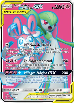 Gardevoir y Sylveon GX, Vínculos Indestructibles Nº 204 Normal