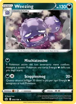 Weezing, Regno Glaciale Nº 95 Normal