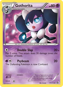 Gothorita, Legendary Treasures No. 71 Normal