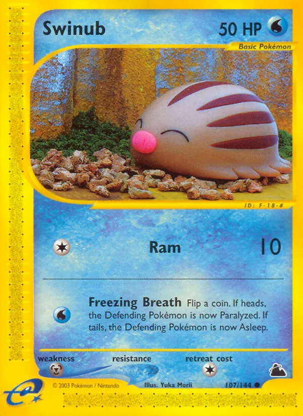 Swinub, Skyridge No. 107
