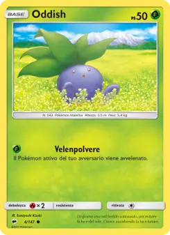 Oddish, Ombre Infuocate No. 4 Normal