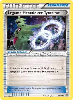 Legame Mentale con Tyranitar, Antiche Origini No. 81 Normal