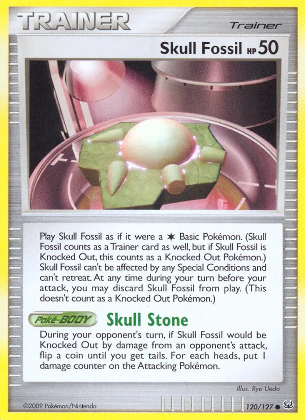 Skull Fossil, Platinum Nº 120