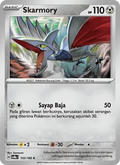 Skarmory, Kilat Rasi Nº 122 Normal
