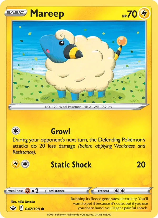 Mareep, Chilling Reign No. 47