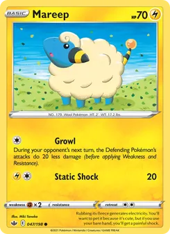 Mareep, Chilling Reign No. 47 Normal