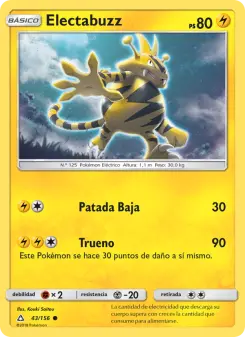 Electabuzz, Ultraprisma No. 43 Normal