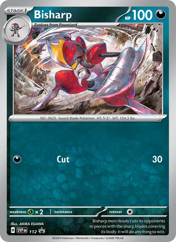 Bisharp, SVP Black Star Promos No. 112