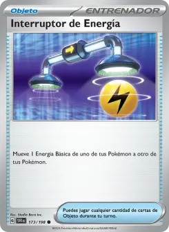 Interruptor de Energía, Escarlata y Púrpura Nº 173 Normal