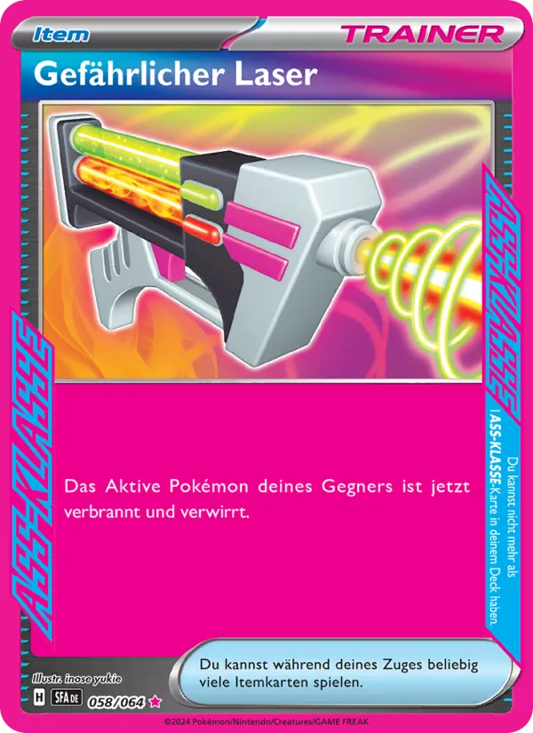 Gefährlicher Laser, Nebel der Sagen No. 058