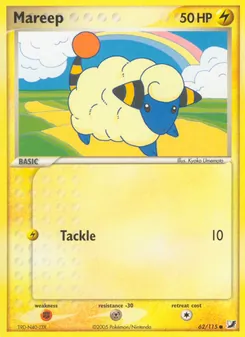 Mareep, Unseen Forces No. 62 Normal