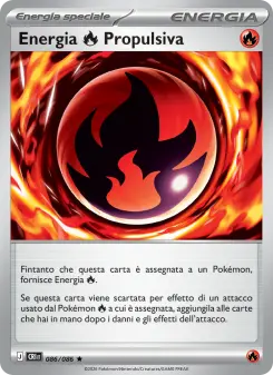 Energia Fire Propulsiva, Caos Nascente Nº 086 Holo