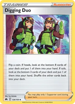 Digging Duo, Crown Zenith Nº 126 Normal