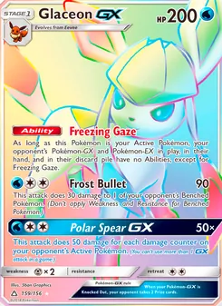 Glaceon GX, Ultra Prism No. 159 Normal