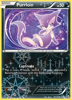 Purrloin, Legendary Treasures No. RC13 Normal