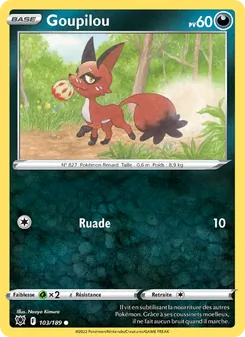 Goupilou, Astres Radieux Nº 103 Normal