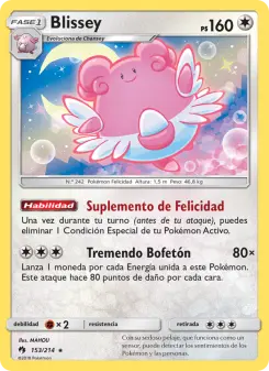 Blissey, Truenos Perdidos No. 153 Normal
