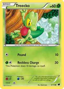 Treecko, Plasma Freeze No. 6