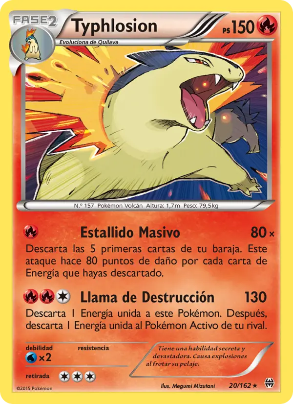 Typhlosion, Turbo Impulso Nº 20