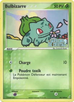 Bulbizarre, EX Gardiens de Cristal No. 45 Normal