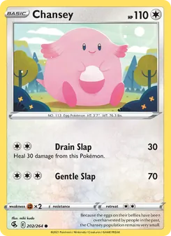 Chansey, Fusion Strike No. 202 Normal
