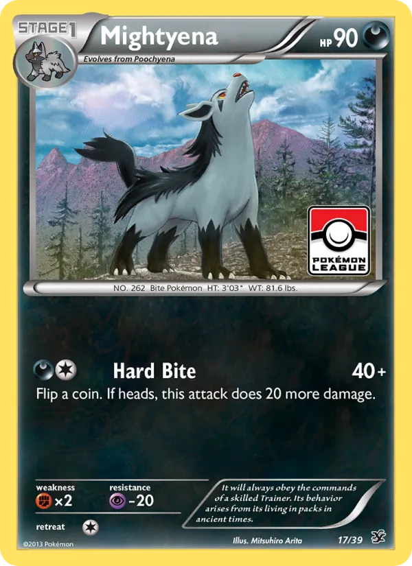 Mightyena, Kalos Starter Set No. 17