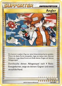 Angler, HeartGold SoulSilver No. 92 Normal