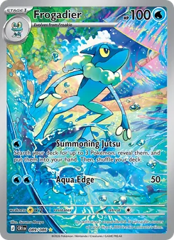 Frogadier, Chaos Rising No. 089 Holo