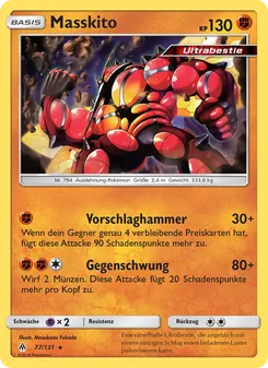 Masskito, Grauen Der Lichtfinsternis Nº 77 Normal